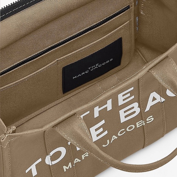 Marc Jacobs Slate Green Canvas Medium The Tote Bag - Picture 8 of 15